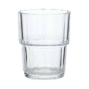 Verre rainuré et empilable, 200 ml