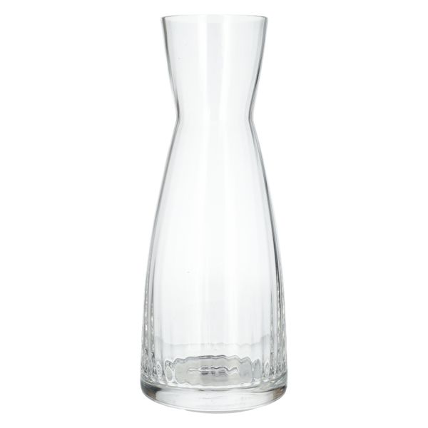 Karaf, kristalglas, geribbeld, 500 ml
