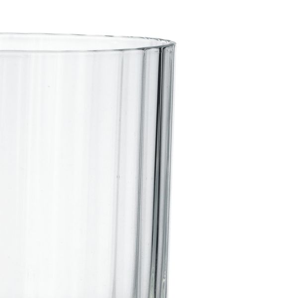Wijnglas, geribbeld glas, stapelbaar, 270 ml