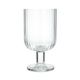 Wijnglas, geribbeld glas, stapelbaar, 340 ml