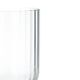 Wijnglas, geribbeld glas, stapelbaar, 340 ml
