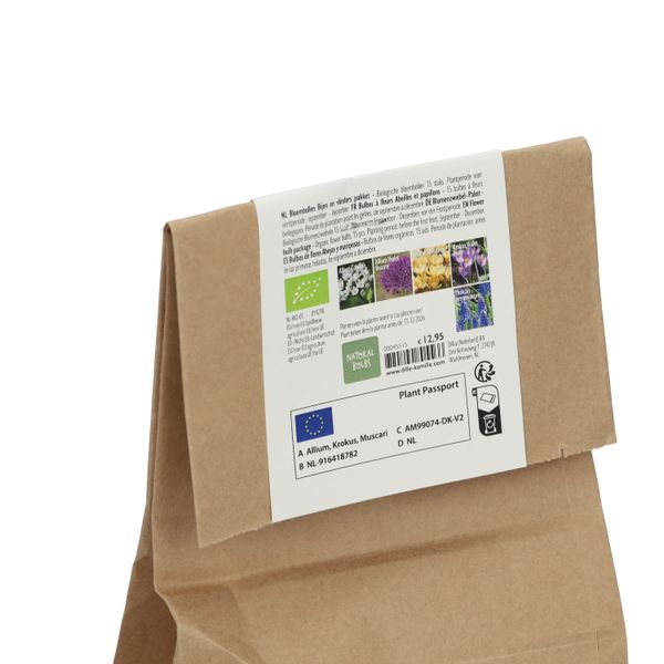 Flower bulb pack bees and butterfly, organic