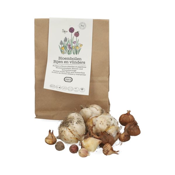 Flower bulb pack bees and butterfly, organic