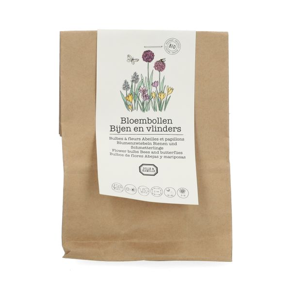 Flower bulb pack bees and butterfly, organic