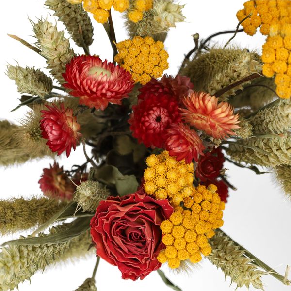 Droogbloemen, gemengd herfstboeket