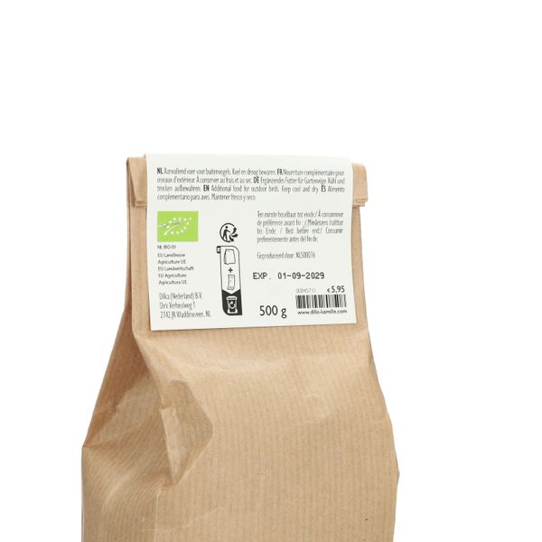 Mélange de graines pour oiseaux, biologique, 500 g