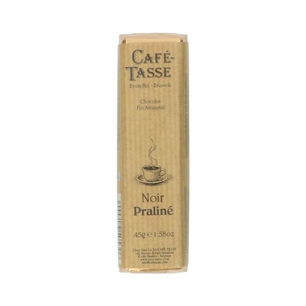 Chocola, puur met praliné, 45 gram   