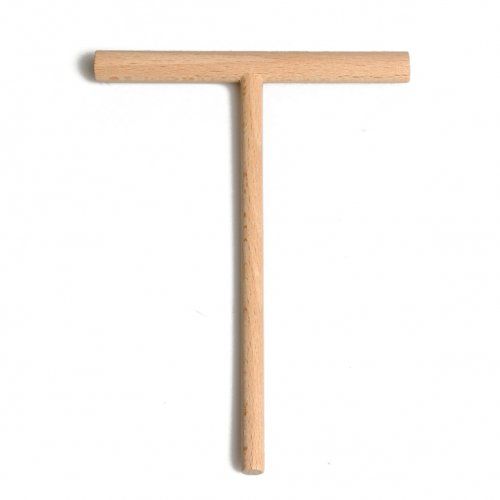 Crêpebeslag verdeler, beukenhout