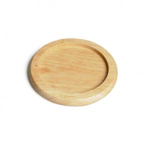 Coaster, rubberwood, ⌀ 9.5 cm