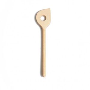 Child's pointed wooden spoon, beechwood
