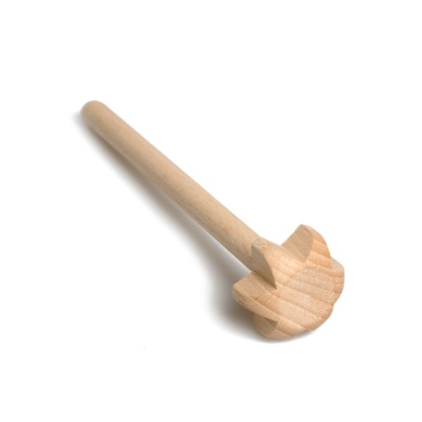 Roerstaaf met ster, 16 cm