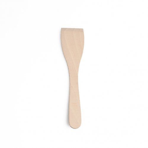 Straight spatula, beech, 18 cm   