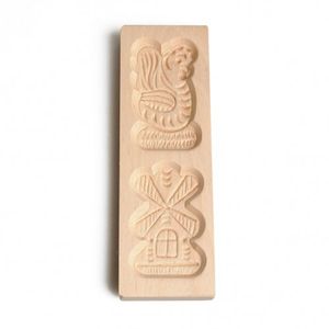 Speculaasplankje met twee figuren