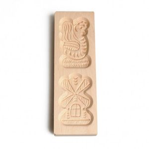 Speculaas biscuits mould with two figures