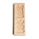 Speculaas biscuits mould with two figures