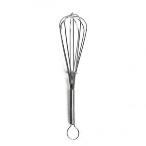 Schneebesen, verchromtes Metall, 25 cm