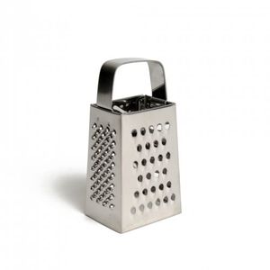 Grater, mini, stainless steel