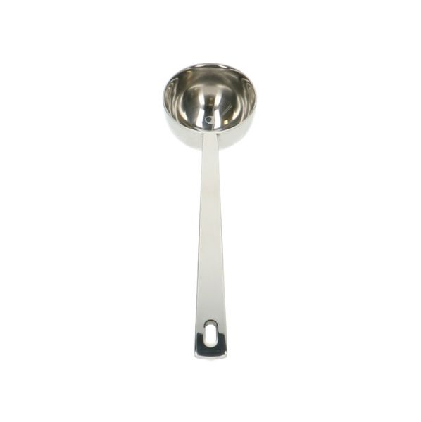 Measuring spoon for ground coffee, stainless steel