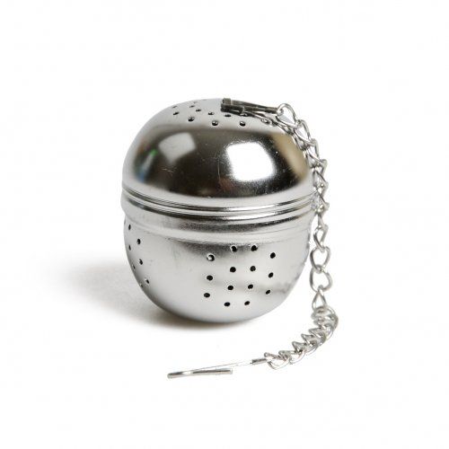 Filtre à Thé En Acier Inoxydable - Infuseur Boule Avec Plateau - Maille Fine Pour Thé En Vrac - Pour Maison Et Bureau
