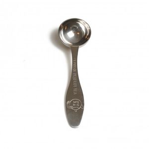 Measuring spoon for one pot of tea or 3 to 4 cups, stainless steel