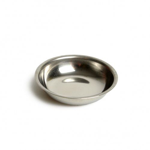 Assiette, acier inoxydable, Ø 6,5 cm 