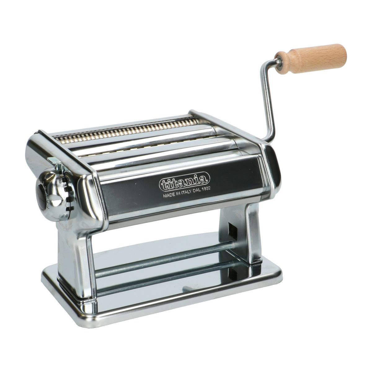 Pasta machine, chromed steel | | Dille & Kamille