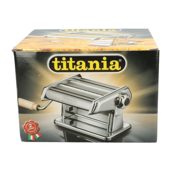 Pasta machine, chromed steel   