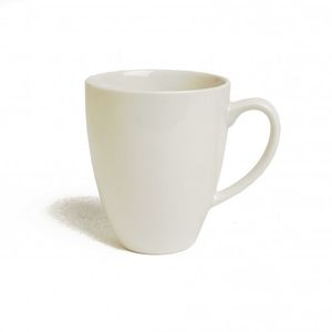 Mug 'Cameo' en porcelaine blanche