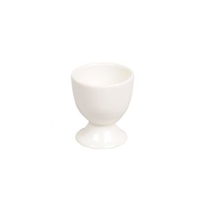 Egg cup on foot, porcelain 
