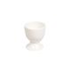 Egg cup on foot, porcelain 