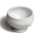 Lion's head bowl, porcelain, ⌀ 10.5 cm