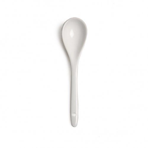 Spoon, porcelain, 12 cm