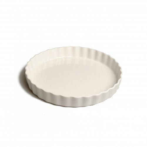 Pie quiche dish porcelain 22 cm