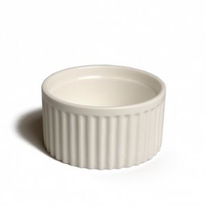 Souffléschaaltje/ ramekin, porselein, Ø 9 cm