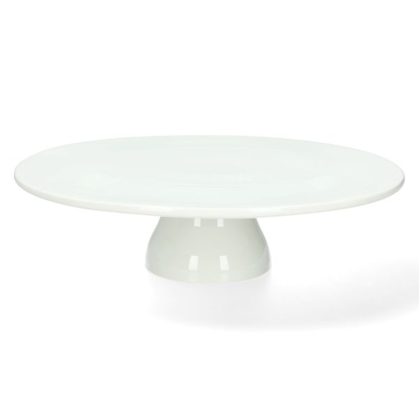 Tortenplatte mit Fuß, Porzellan, Ø 32,5 cm