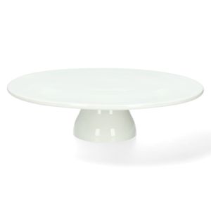 Plat à tarte sur pied, porcelaine, Ø 32,5 cm Plat à tarte sur pied, porcelaine, Ø 32,5 cm