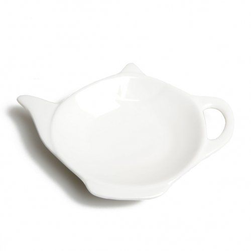 Drip tray for tea bags, porcelain 