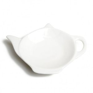 Drip tray for tea bags, porcelain 