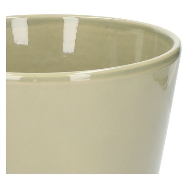 Pot de fleur, céramique, vert clair, Ø 17,5 cm Pot de fleur, céramique, vert clair, Ø 17,5 cm