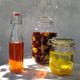 Clip top jar, glass, square, 2 l