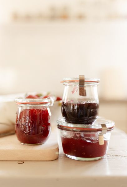Bocal “Weck”, avec accessoires, 370 ml