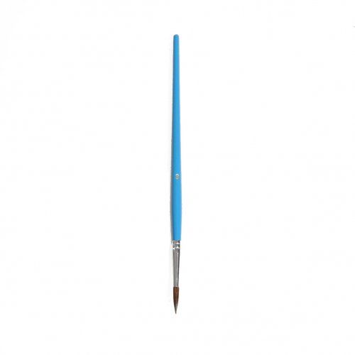 Pinsel, fein, blau