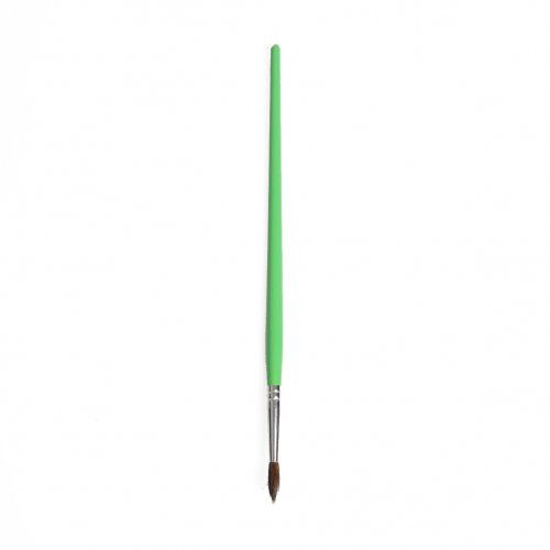 Kwast/penseel, fijn, groen
