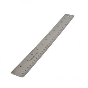 Ruler, stainless steel