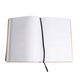 Notebook, blank non-lined paper, 25.5 x 18 cm