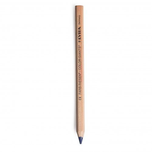 Kleurpotlood, donkerblauw