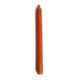 Bougie de table, orange foncé, 27 cm
