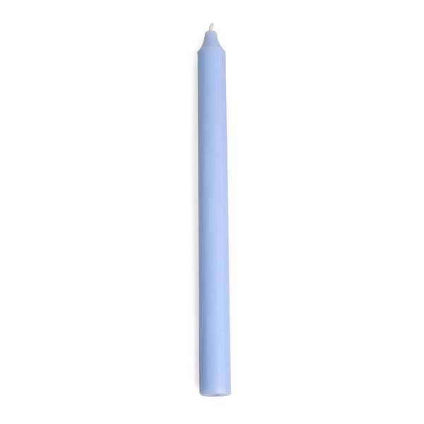 Dinner candle, blue, 27 cm