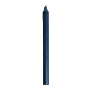 Dinner candle, navy blue, 27 cm