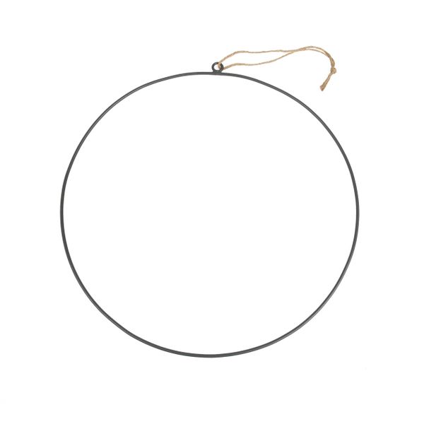 Anneau de décoration, métal, Ø 30 cm